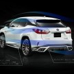 Lexus RX TRD bodykit debuts, gets improved stability