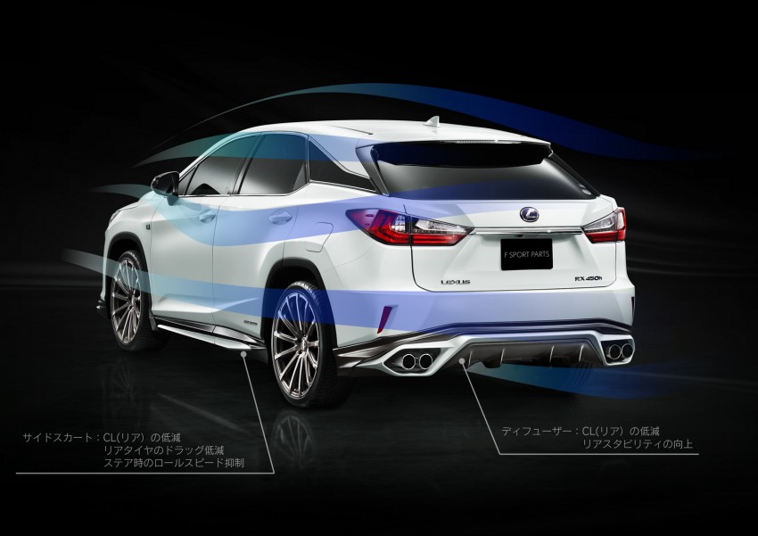 Lexus RX TRD bodykit debuts, gets improved stability 400943