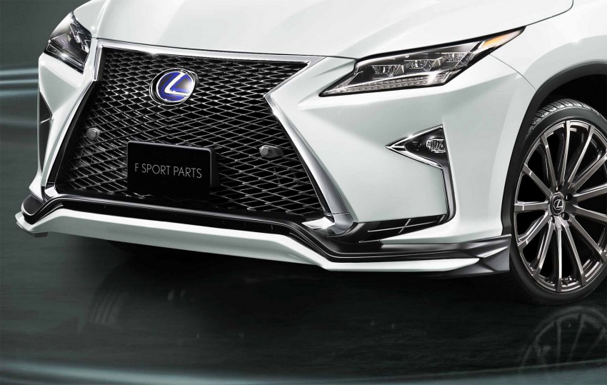 Lexus RX TRD bodykit debuts, gets improved stability 400944