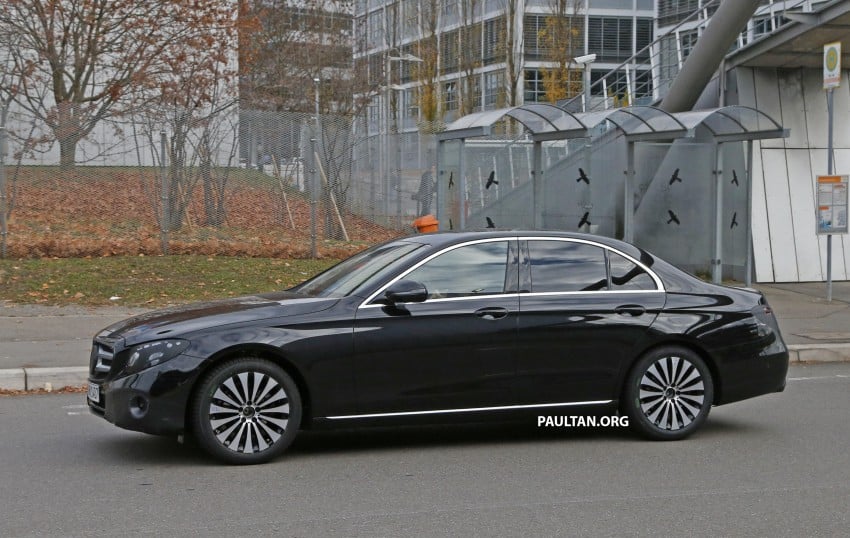 SPIED: W213 Mercedes-Benz E-Class is almost naked 407403