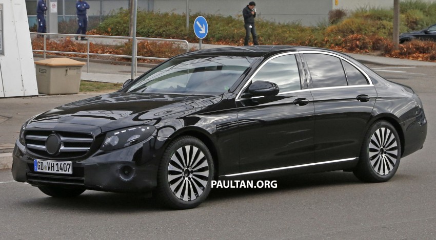 SPIED: W213 Mercedes-Benz E-Class is almost naked 407404
