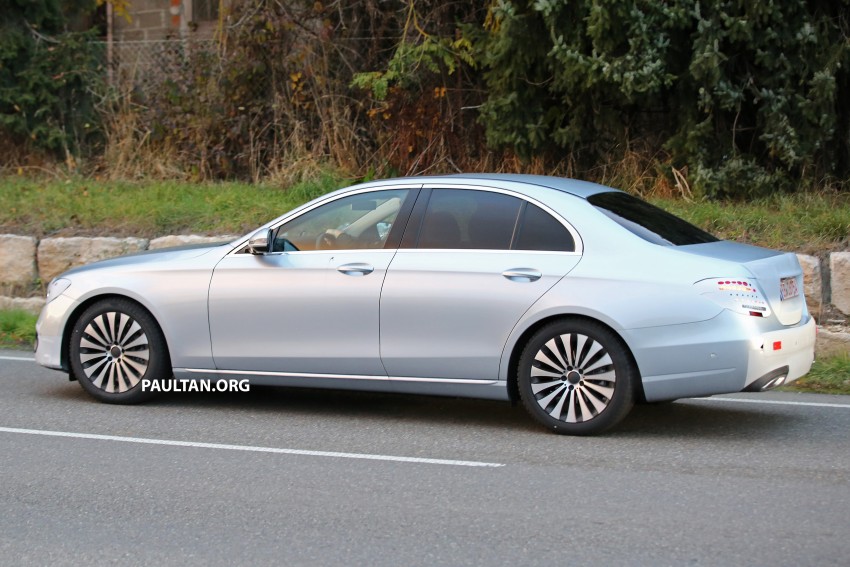 SPIED: W213 Mercedes-Benz E-Class is almost naked 407408