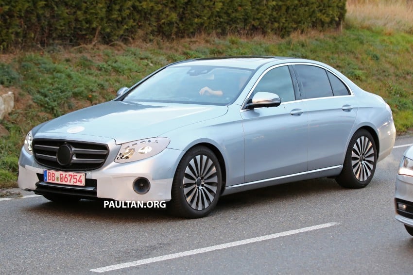SPIED: W213 Mercedes-Benz E-Class is almost naked 407409