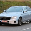 SPIED: W213 Mercedes-Benz E-Class is almost naked