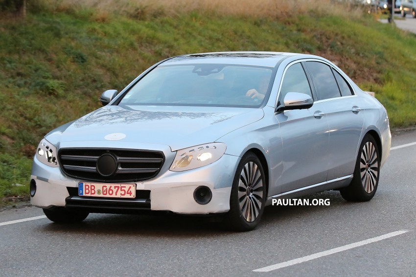 SPIED: W213 Mercedes-Benz E-Class is almost naked 407411