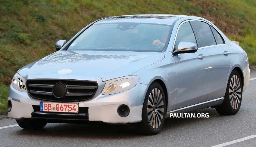 SPIED: W213 Mercedes-Benz E-Class is almost naked 407414