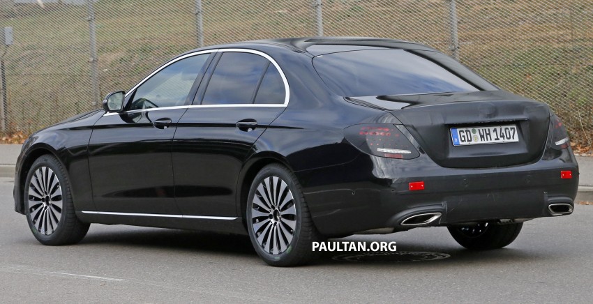 SPIED: W213 Mercedes-Benz E-Class is almost naked 407399