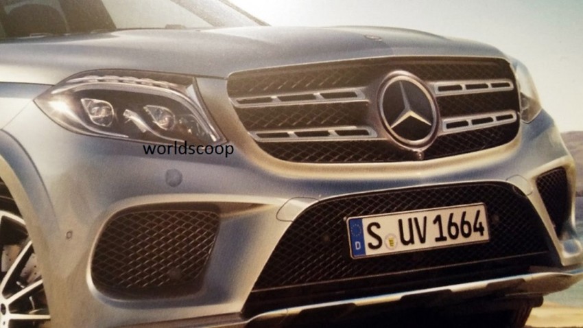 Mercedes-Benz GLS – new flagship SUV leaked online Image #401066