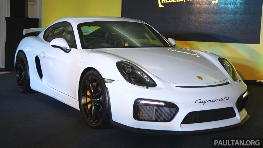 Porsche Cayman GT4 debuts in Malaysia – RM840k 403761