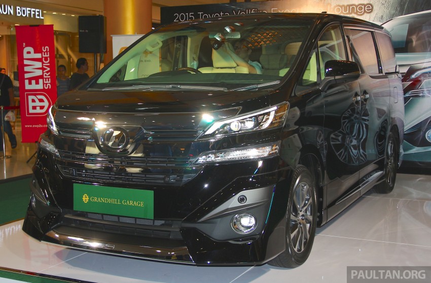 2015 Toyota Vellfire 3.5 Executive Lounge now available in Malaysia – grey import, priced at RM568k 410791