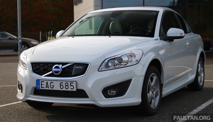 DRIVEN: Volvo C30 Electric, S60L T6 Twin Engine, V60 D6 Twin Engine sampled in Gothenburg, Sweden 410920