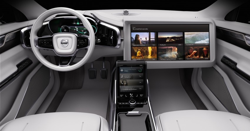 Volvo Concept 26 previews autonomous car cabin 409951