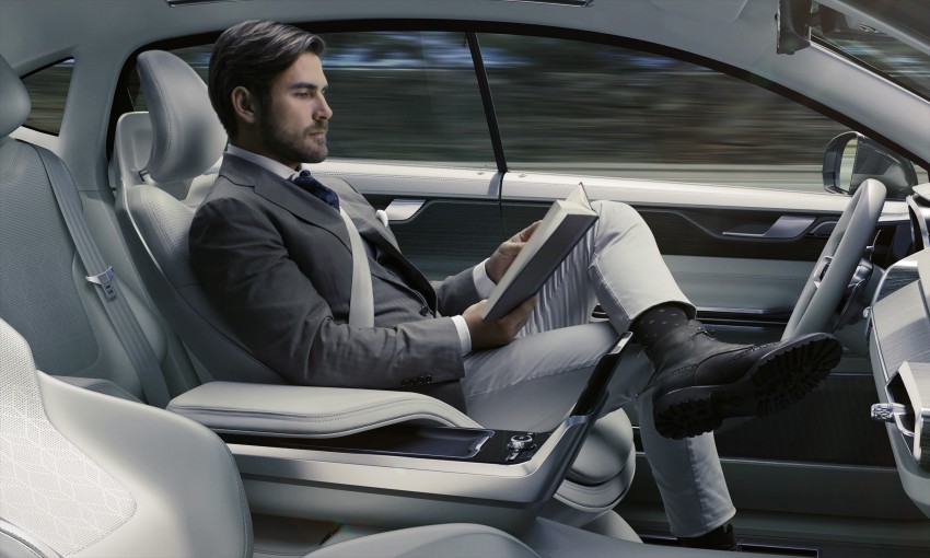 Volvo Concept 26 previews autonomous car cabin 409940