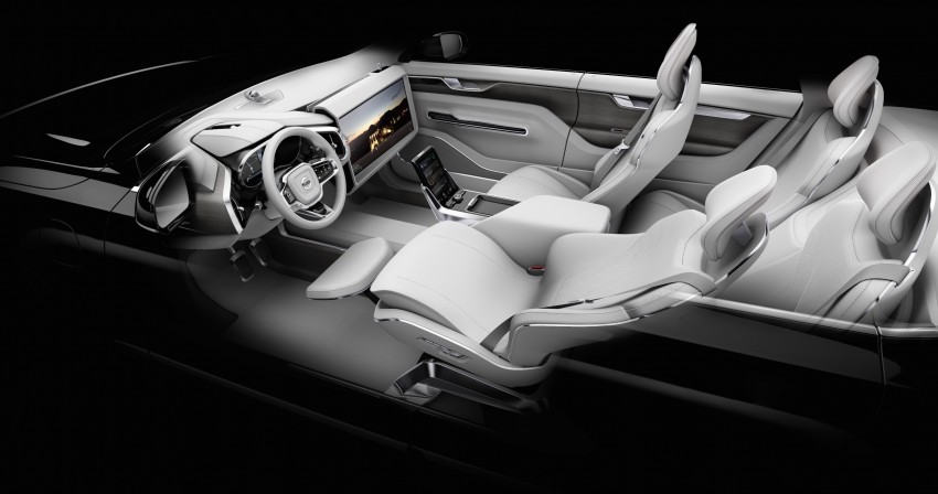 Volvo Concept 26 previews autonomous car cabin 409953