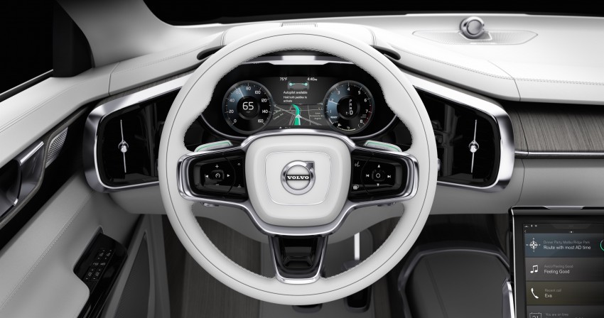Volvo Concept 26 previews autonomous car cabin 409956