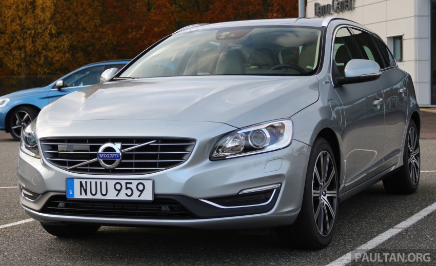 DRIVEN: Volvo C30 Electric, S60L T6 Twin Engine, V60 D6 Twin Engine sampled in Gothenburg, Sweden 410950