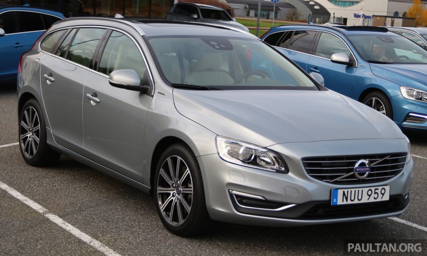 DRIVEN: Volvo C30 Electric, S60L T6 Twin Engine, V60 D6 Twin Engine sampled in Gothenburg, Sweden 410964