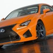 Lexus RC F and GS F wear Burnt Orange for SEMA