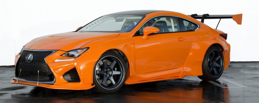 Lexus RC F and GS F wear Burnt Orange for SEMA 404123