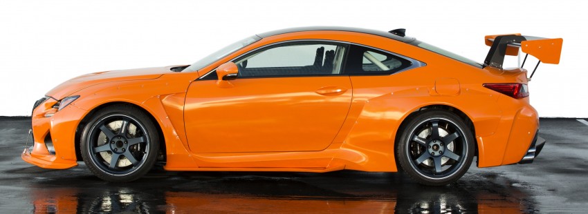 Lexus RC F and GS F wear Burnt Orange for SEMA 404124