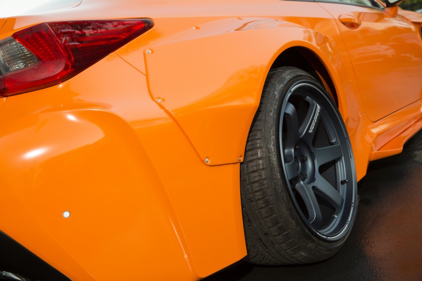 Lexus RC F and GS F wear Burnt Orange for SEMA 404135
