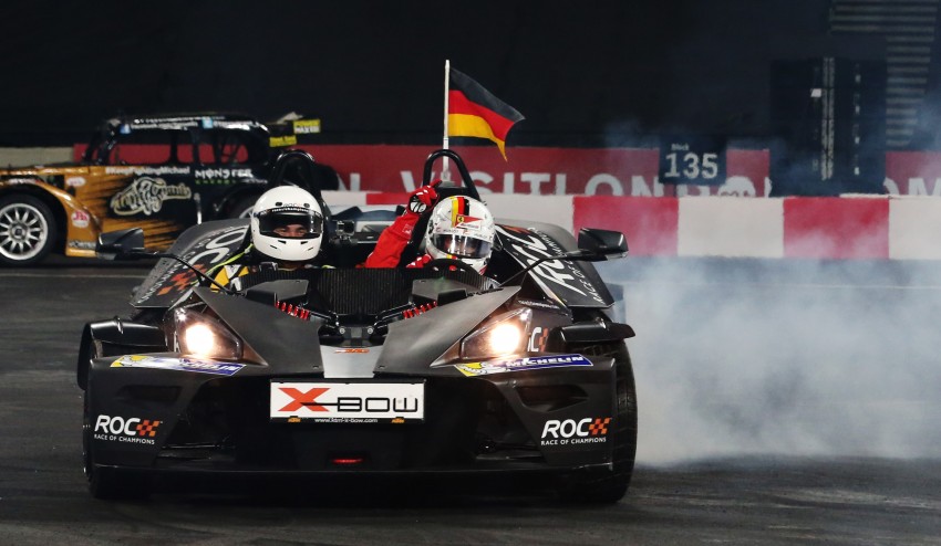 Sebastian Vettel triumphs at 2015 Race of Champions 411543