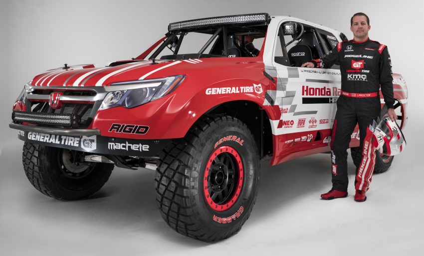 Honda Ridgeline Baja Race Truck hints at new pick-up 405438