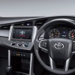 New Toyota Innova open for booking in Malaysia, est from RM109k – Dual VVT-i, 6-speed auto, 7 airbags