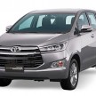 2016 Toyota Innova facelift already a work in progress