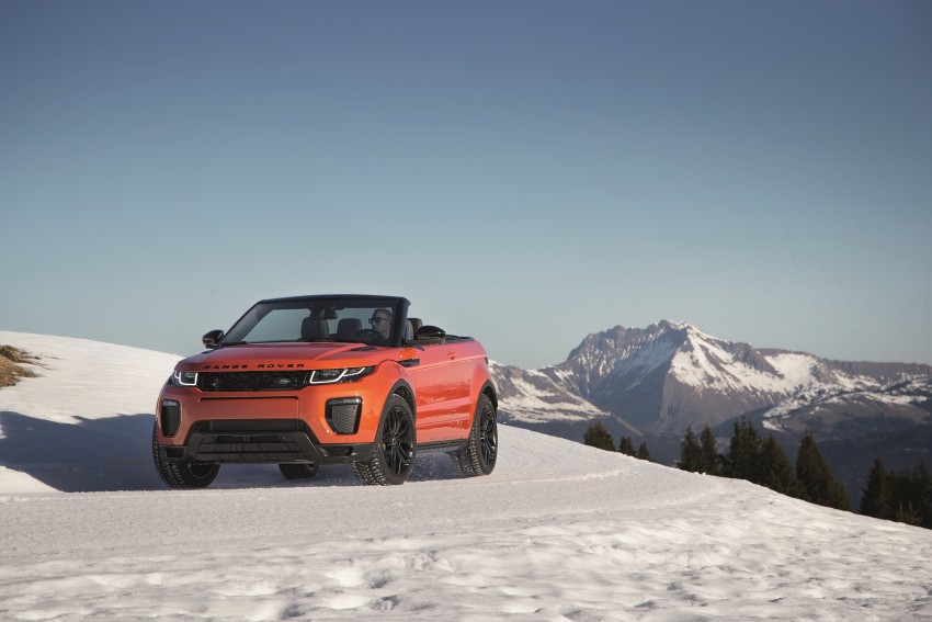 Range Rover Evoque Convertible officially revealed 404735
