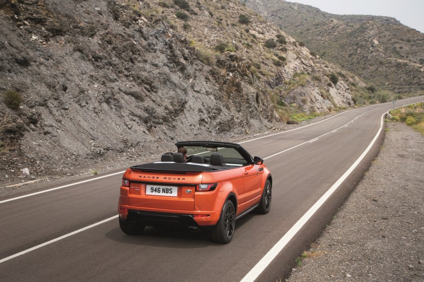 Range Rover Evoque Convertible officially revealed 404737
