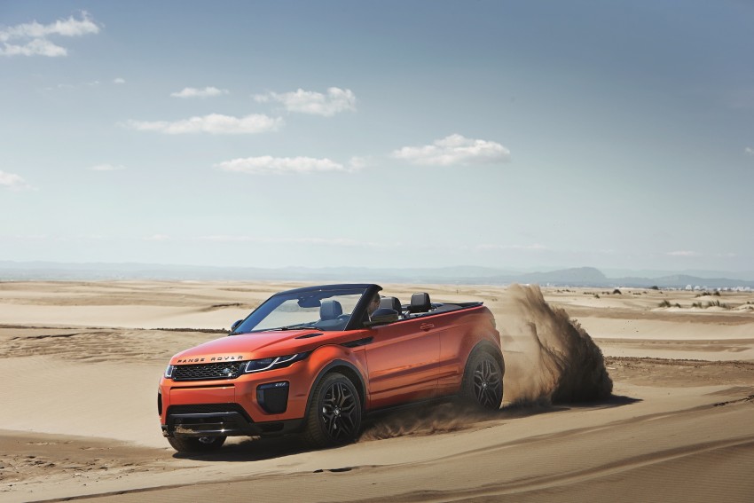 Range Rover Evoque Convertible officially revealed 404739