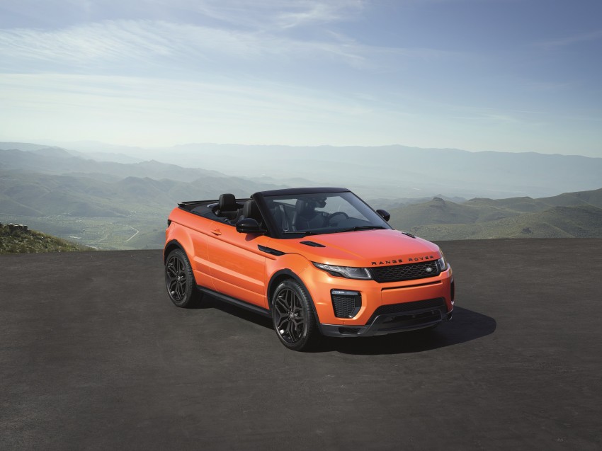 Range Rover Evoque Convertible officially revealed 404742
