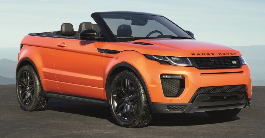 Range Rover Evoque Convertible officially revealed 404743