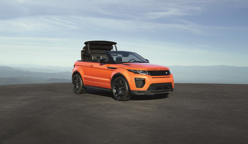 Range Rover Evoque Convertible officially revealed 404744