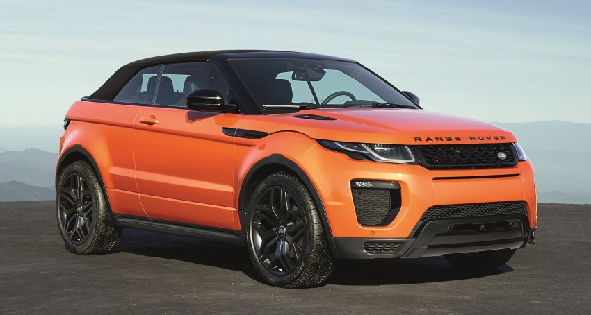 Range Rover Evoque Convertible officially revealed 404745