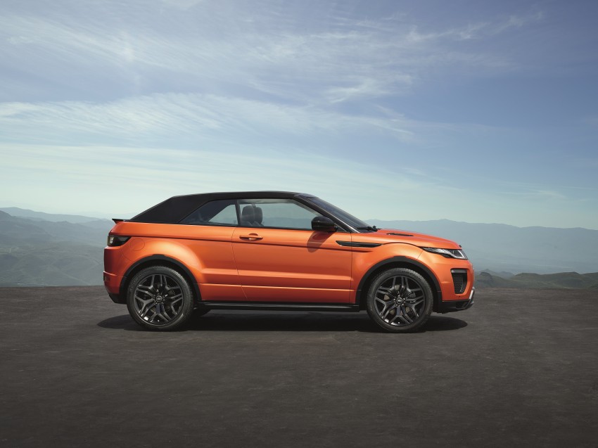 Range Rover Evoque Convertible officially revealed 404748
