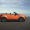 Range Rover Evoque Convertible officially revealed