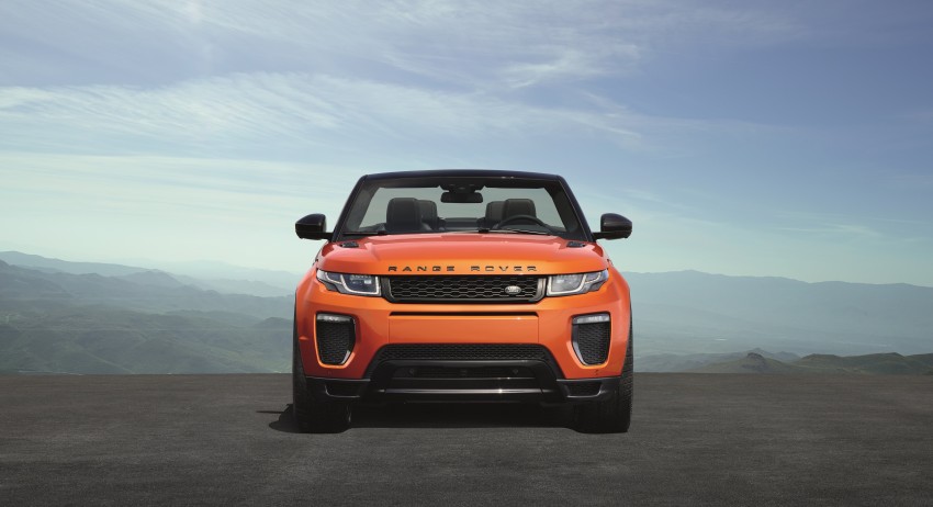 Range Rover Evoque Convertible officially revealed 404750