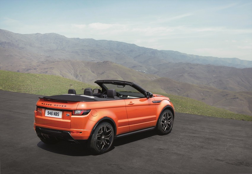 Range Rover Evoque Convertible officially revealed 404751
