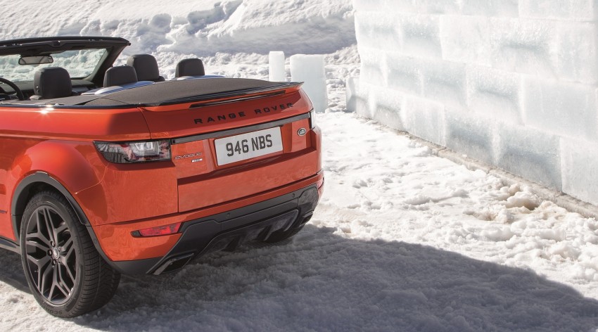 Range Rover Evoque Convertible officially revealed 404763