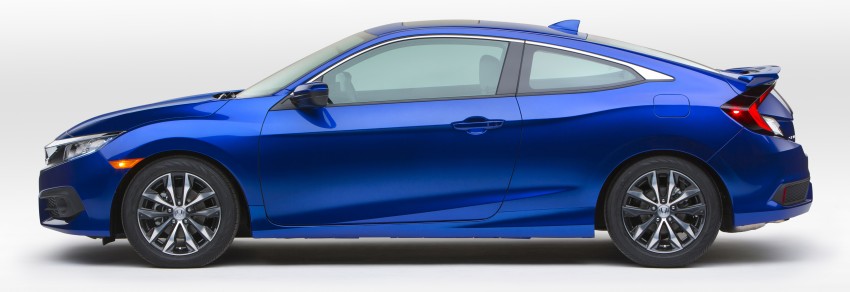 2016 Honda Civic Coupe debuts with 174 hp 1.5L turbo 408871