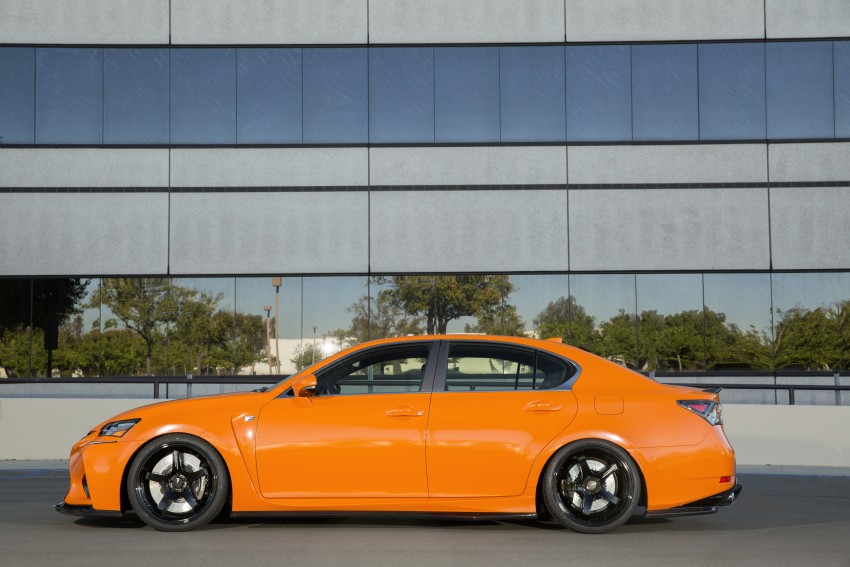 Lexus RC F and GS F wear Burnt Orange for SEMA 404139