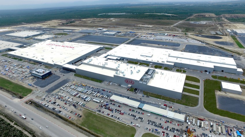 Kia completes first Mexico plant – for North and South American markets, annual capacity of 300k vehicles 411513
