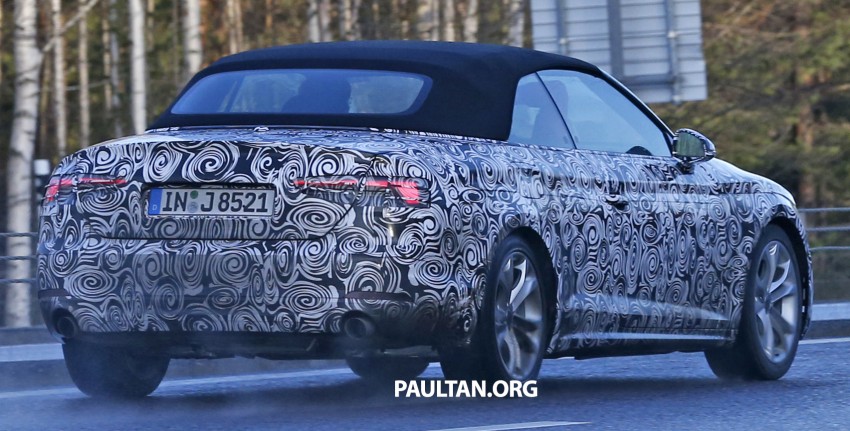 SPIED: 2017 Audi A5 Cabriolet seen for the first time 401213