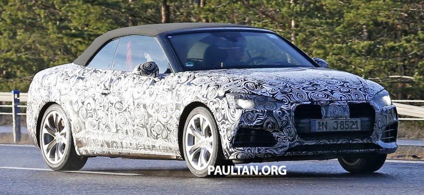SPIED: 2017 Audi A5 Cabriolet seen for the first time Image #401221