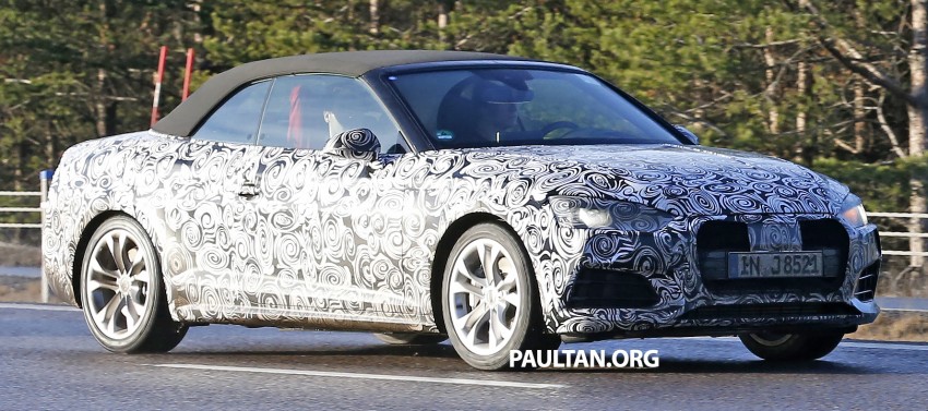 SPIED: 2017 Audi A5 Cabriolet seen for the first time Image #401218