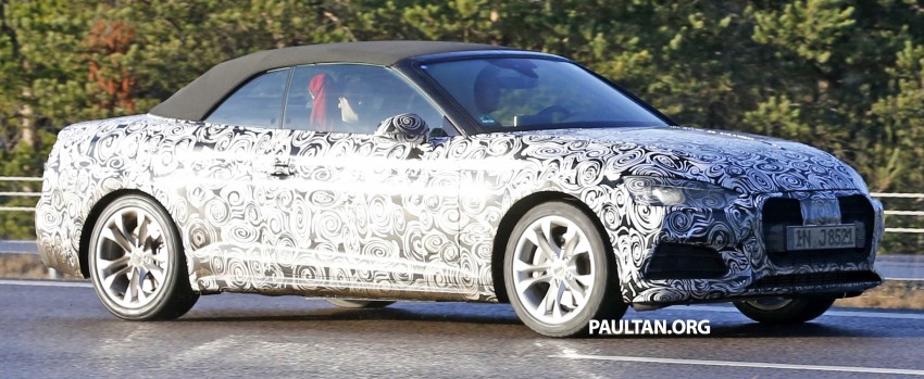 SPIED: 2017 Audi A5 Cabriolet seen for the first time Image #401219