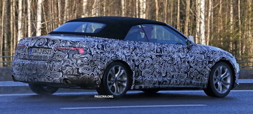 SPIED: 2017 Audi A5 Cabriolet seen for the first time Image #401211