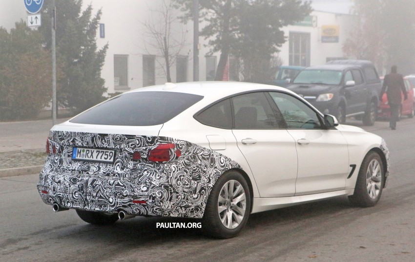 SPYSHOTS: BMW 3 Series GT LCI almost bares it all 405138